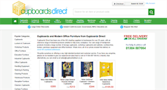 Desktop Screenshot of cupboardsdirect.co.uk